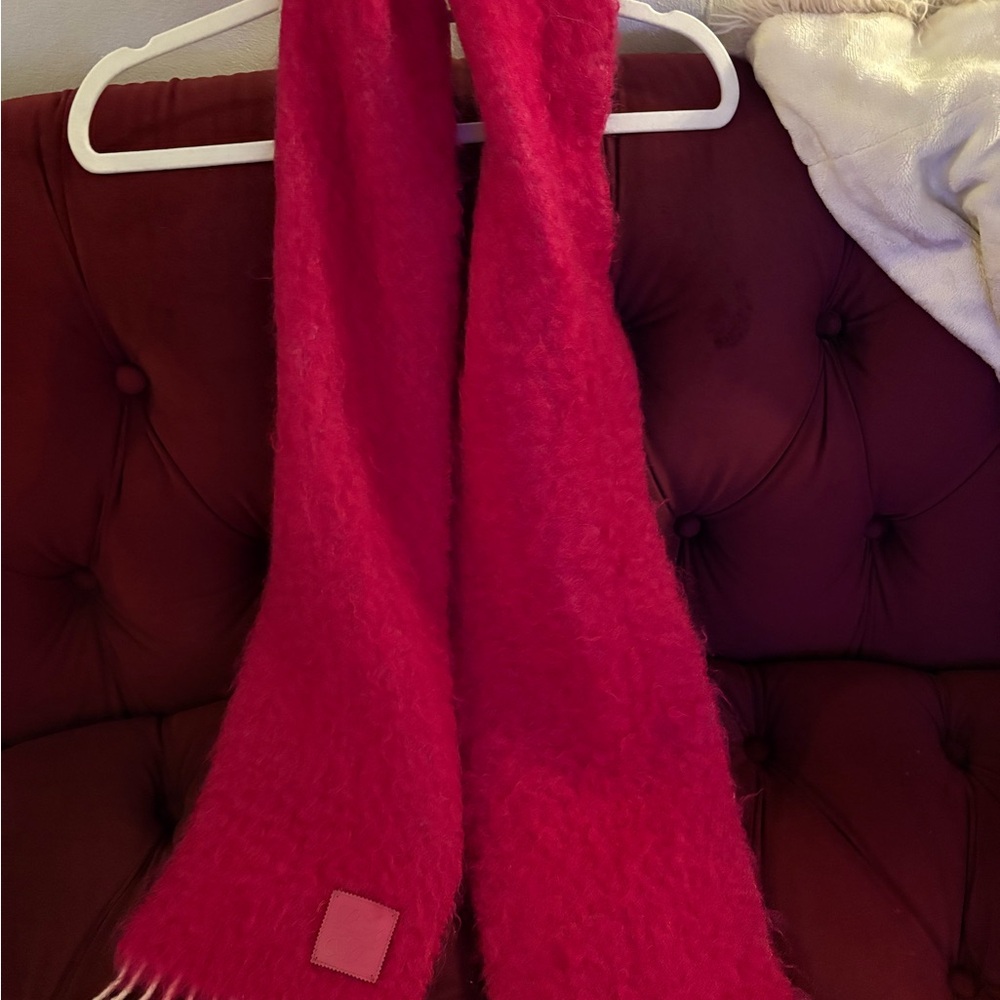 Loewe Fuschia Deep Pink Scarf